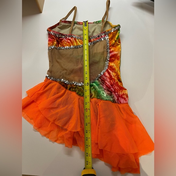 Vibrant colorful jazz dance costume by Shoe off - Picture 8 of 8